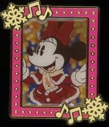 Minnie Magical Night On Classic 2021 Music Forever Holidays Snowflake Disney Pin