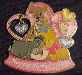 Kanga, Roo, Pooh, Eeyore