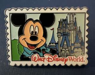 Mickey Mouse Cinderella Castle Postcard