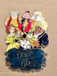 Enchanted pins beauty and the beast