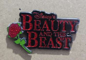 Beauty and the Beast Logo with Rose