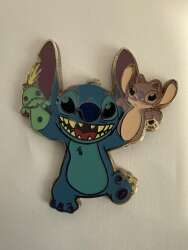 Stitch with Angel and Scrump puppets