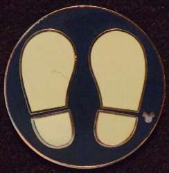 WDW Hidden Mickey Series 2008: Character Footprints - Mickey Mouse - WDW