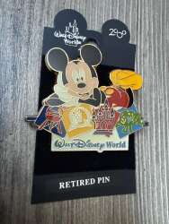 Mickey and all 4 park logos