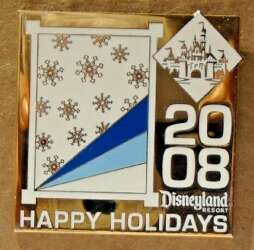 Disney Pin - Cast Exclusive - Happy Holidays Christmas 2008 67237