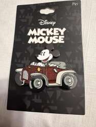 Mickey in red car