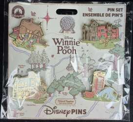 'EPCOT World Showcase - Winnie the Pooh United Kingdom set - WDW'