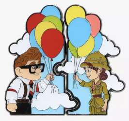Carl & Ellie Balloon Pin Set