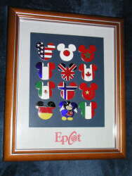 EPCOT Mickey Head Icon Flags