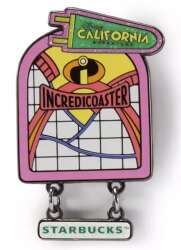 116273 - Starbucks Neon Mystery Collection: Series 2 - Disney California Adventure — Incredicoaster - Disneyland Resort alternate image