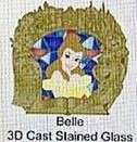 13875 - Stained Glass Princess - Belle - Walt Disney Imagineering alternate image