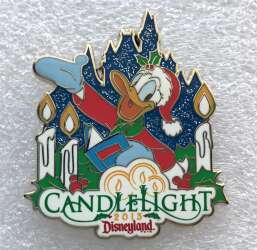 Donald Wearing Santa Cap