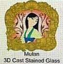 13874 - Stained Glass Princess - Mulan - Walt Disney Imagineering alternate image