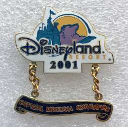 2001 Disney Company Showcase Booth - Disneyland - Dangle