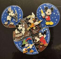 Mickey Through the Years - Mickey Head Silhouette