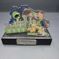 Caretaker and Singing Busts Cloisonne Sculpture Figurine