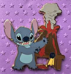 Stitch with Science Fair Volcano
