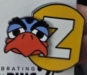 100206 - A-2-Z Magnetic Alphabet Series - Zazu (only) - Walt Disney World alternate image