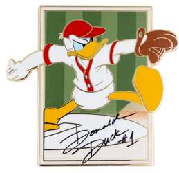 Donald Playing Baseball