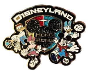 Mickey, Minnie, Donald, and Daisy with Shield