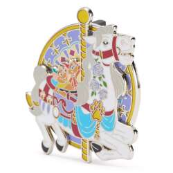 116576 - Disney Artist Collection by Maria Stuckey and Kate Dykstra - Jaq and Gus on Carrousel Horse alternate image