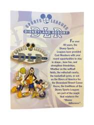 Disneyland Sports Leagues- 2 Pin Set