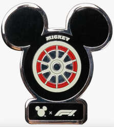 Mickey Mouse Tire Icon Red F1
