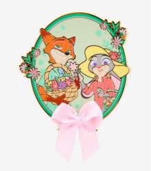 Zootopia Judy & Nick Flower Bow