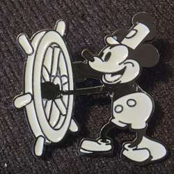 Mickey as Steamboat Willie