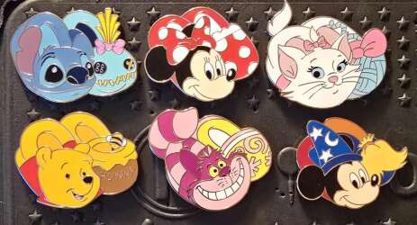 Magical Mystery Pins Series 29 - Slippers - Complete Set