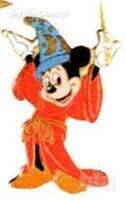 Sorcerer with Gold Stars - Mickey Mouse