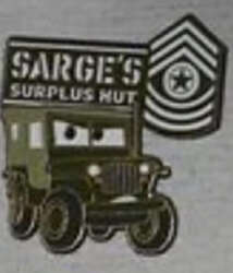 116697 - Cars Land Reveal/Conceal Mystery Collection - Sarge’s Surplus Hit - Disneyland Resort alternate image