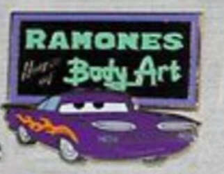 116702 - Cars Land Reveal/Conceal Mystery Collection - Ramones House of Body Art - Disneyland Resort alternate image