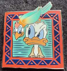 Donald Duck with Bird