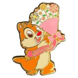 Chip & Dale Holding Bouquets - Dale Only