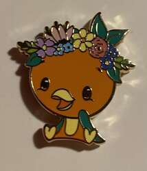 Orange bird with flower crown Bloom and Grow