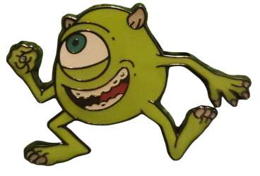 Mike Wazowski with Fist Up