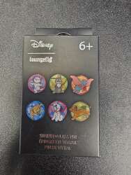 116811 - Loungefly Disney Animals Stained Glass Blind Box Enamel Pin - Marie - Loungefly alternate image