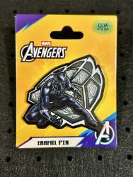 Marvel Black Panther Glow-in-the-Dark Enamel Pin - BoxLunch Exclusive