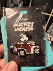 Mickey in Car