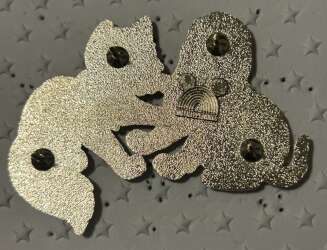 'Fantasy Pin Series: onlyhappythings - Tod Tugging Copper’s Ear - FSY'