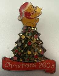 Pooh Tree Topper Christmas 2003