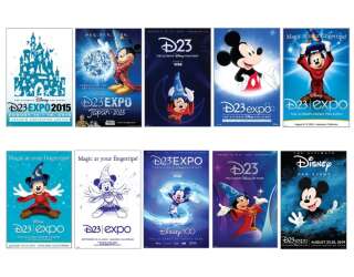 116915 - D23 Expo Event Poster Through the Years Mystery Pack - D23 Expo Event Poster Through the Years Mystery Pin Blind Pack - Disney Fan Club alternate image