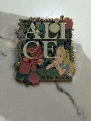 116925 - BoxLunch - Disney - Alice in Wonderland Floral Scene - BoxLunch Exclusive - Disney Licensed alternate image