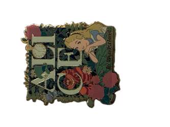 116925 - BoxLunch - Disney - Alice in Wonderland Floral Scene - BoxLunch Exclusive - Disney Licensed alternate image