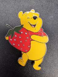 'Five Below - 100 Years Winnie the Pooh - Pooh Bear with Strawberry - DLIC'