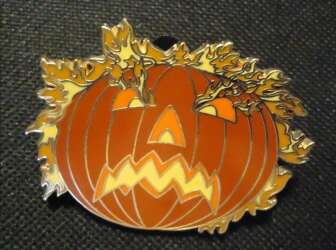 Flaming Pumpkin Head - The Legend of Sleepy Hollow