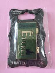 E-ticket - October 2017 Calendar Pin - Haunted Mansion