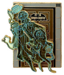 Create-A-Pin - Hitchhiking Ghosts Return to Work - Door