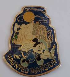 Tip-Toeing Mickey with Candle - Haunted Mansion